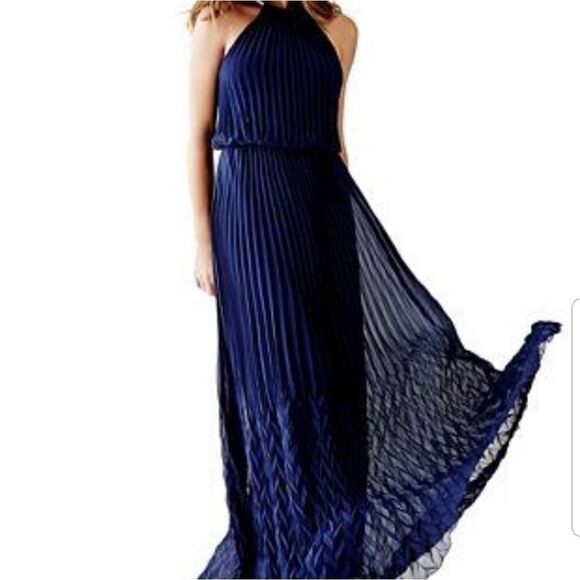 Guess Evening Blue Dress  - Picture 1 of 7